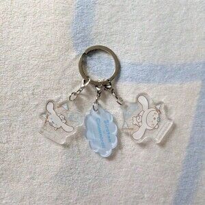 Cinnamoroll x Sirotan 3 Piece Acrylic Charm Keychain